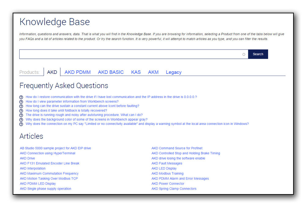 Build Differentiated Machines, Faster, with Help from the Kollmorgen Developer Network
KDN is an online knowledgebase that helps OEMs spend less time troubleshooting and more time developing superior performing machines